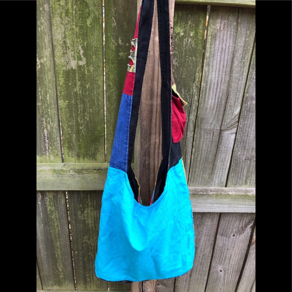 Patchwork Hobo Bag - image 5